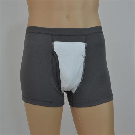 soft reusable washable underwear incontinent pants for elder men ebay