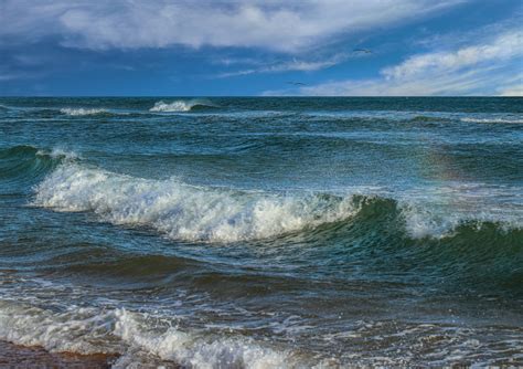 kostenlose foto blau meer welle gewaesser windwelle ozean himmel