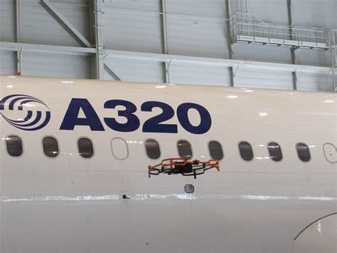 innovation takes aircraft visual inspections   heights commercial aircraft airbus
