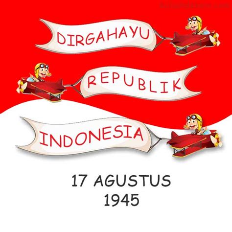 Gambar Bendera Indonesia Animasi Gambar Animasi Keren