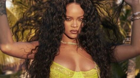 Rihanna Flaunts Her Curves In Lingerie For Savage X Fenty Beauty Shoot