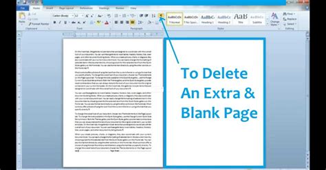 delete  page  word  definitive guide amazeinvent