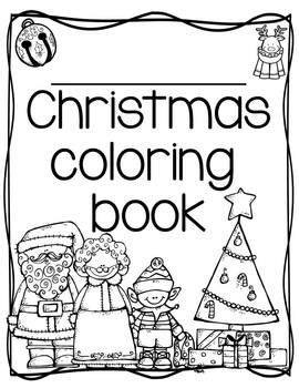christmas coloring book freebie  simply delightful   grade