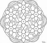 Mandala Coloring Pages Adult Printable Mandalas Color Spring Easter Simple Designs Unique Adults Colouring Holiday Print Sheets Kids Primavera Easy sketch template