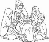 Ramadan Islamic Ramadhan Isra Miraj Colour Quran sketch template