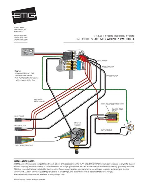 esp active pickups wiring diagram wiring diagram