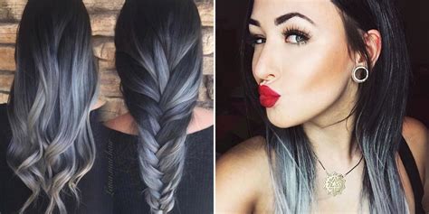 gray ombré hair trend for fall 2016 best ombré hair ideas