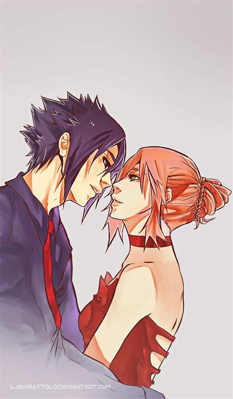 Sasuke And Sakura By Ilabarattolo On Deviantart