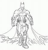 Arkham Drawing Origins Joker Lineart Superman Robin Cool Astounding sketch template