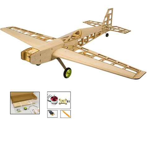 mm wingspan wood rc airplane kits model laser cut training