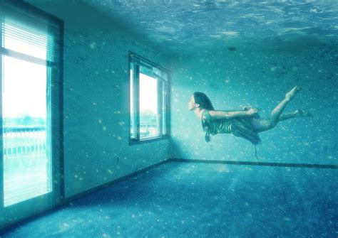 underwater room   dailycoma  deviantart