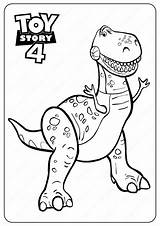 Toy Colorear Woody Dinosaurio Dinosaur Coloringoo Coloreardibujos Colouring Enfants Pixar Coloriages Ducky sketch template