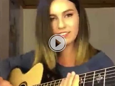 Cute Swedish Girl Is Amazing At Guitar Video