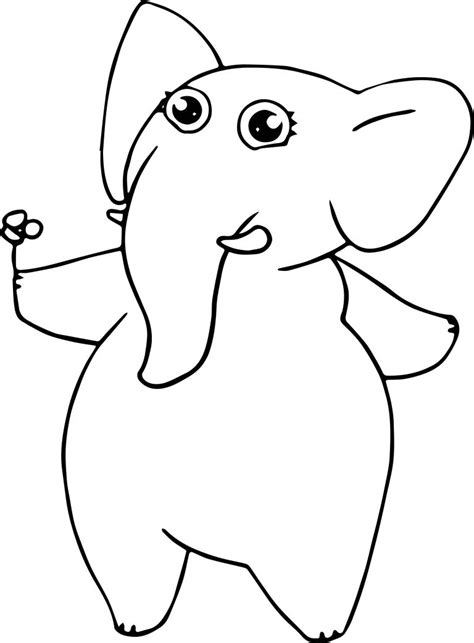 elephant coloring pages wecoloringpagecom