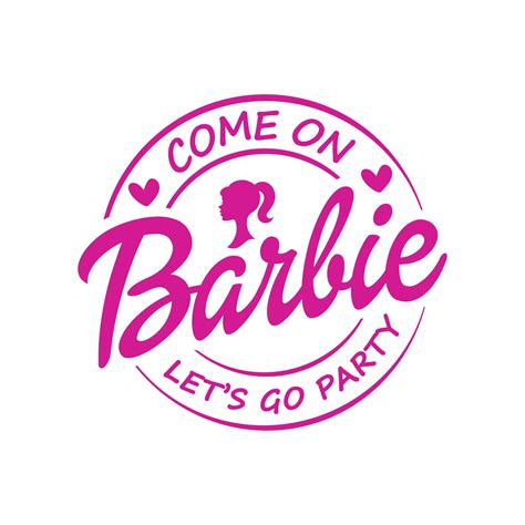 barbie logo bundle svg barbie logo vector barbie birthday barbie