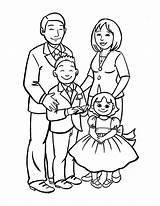 Family Coloring Pages Reunion Getcolorings Color Plus Printable sketch template