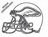 Eagles Coloring Helmet Pages Football Nfl Helmets Philadelphia Printable Logo Drawing Drawings Clipart Cliparts Cowboys Color Team Print Colouring Clip sketch template