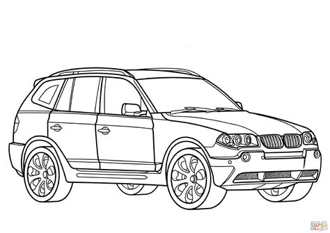 bmw car coloring pages coloring home
