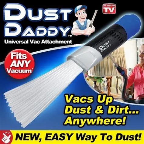 multi functional dust daddy portable vacuum cleaner brush home cleaning