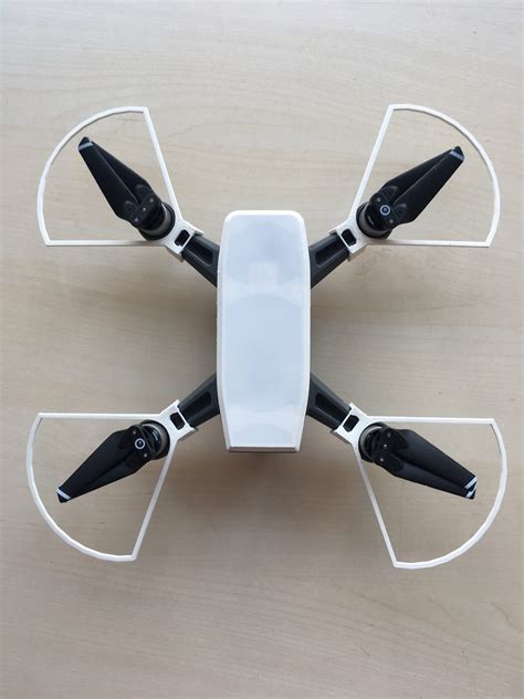 kit alleggerimento dji spark  alpine white  drone