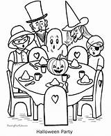 Halloween Coloring Pages Printable Hard Adult Party Witch Print Kids Family Color Popular Printing Help Happy Disney sketch template