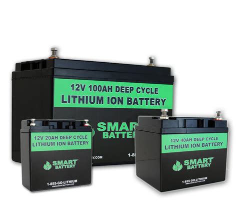 marine lithium batteries deep cycle starting