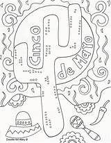 Coloring Pages Mayo Cinco Doodle Printable Mariachi Alley Sheets Worksheets Band Spanish Celebration Adult Kids Activities Getdrawings Choose Board sketch template