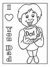 Coloring Mom Pages Dad Popular sketch template