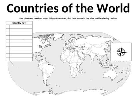 label countries   world  sherwen teaching resources