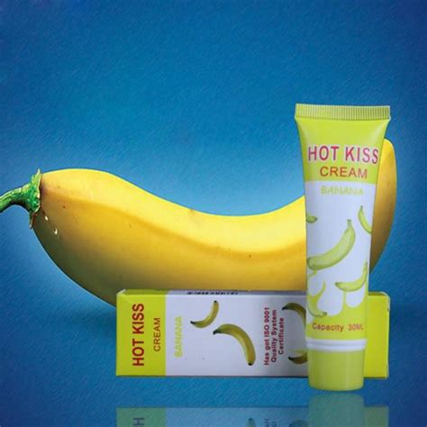 30ml banana flavor water base oral sex lubricant edible safety