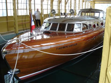 hacker thunderbird yacht wooden boats pinterest yachts
