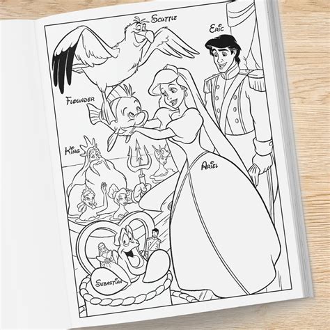 characters coloring book  kids  fun coloring  etsy