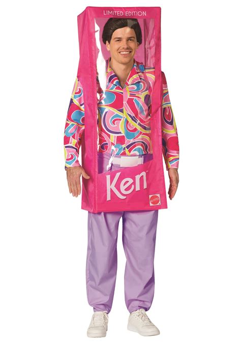 officially licensed barbie ken box costume  adults