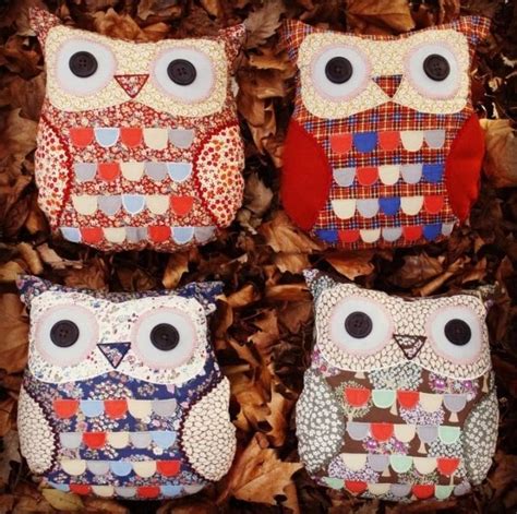 patchwork owls diy crafts owl ornament crafts