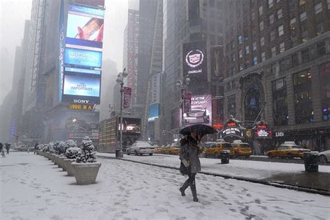 Weather Journal New York’s Night Of The Thundersnow