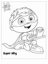 Super Why Coloring Pages Printable Pbs Kids Color Party Sheets Readers Dibujos Print Drawing Para Birthday Colorear Sprout Getcolorings Joker sketch template
