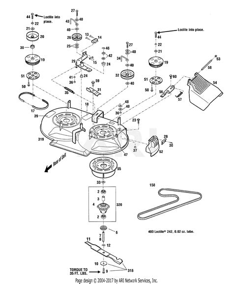 deck parts diagram