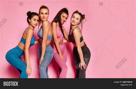 Group Four Sport Women Image And Photo Free Trial Bigstock