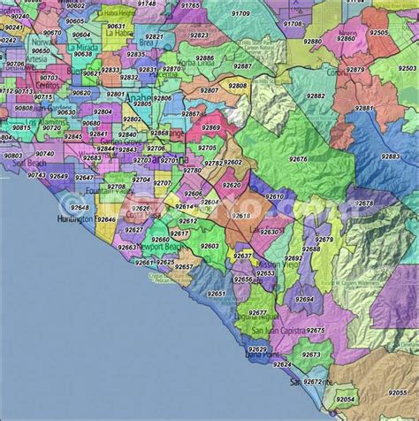 santa clara county california zip code list