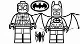 Lego Spiderman Coloring Pages Batman Kids Printable Spider Man Print Color Superhero Cartoon Rocks Sheets Downloadable Cliparting Getcolorings Avengers Via sketch template