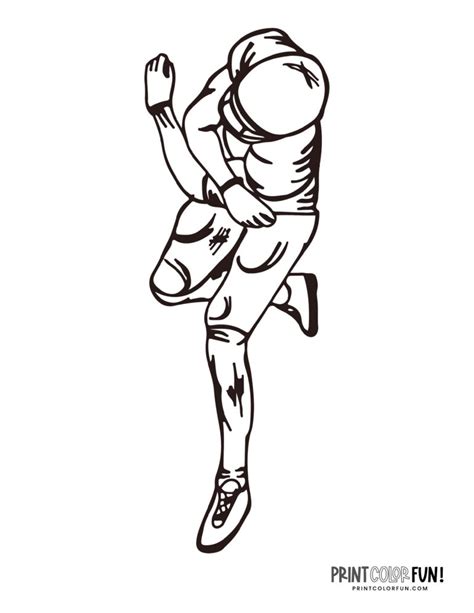 football player coloring pages  sports printables