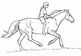 Horseback Ride sketch template