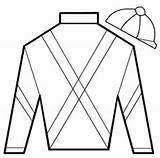 Jockey Coloring Pages Derby Kentucky Horse Melbourne Kids Racing Cup Crafts Silks Printable Party Jersey Craft Horses Silk Color Race sketch template