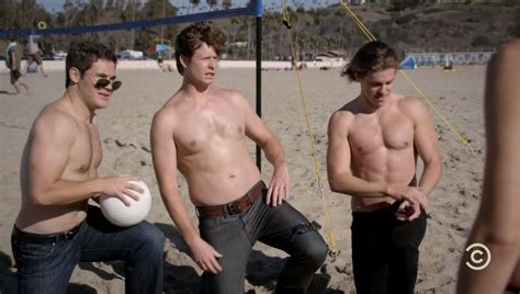 Anders Holm Adam Devine Blake Anderson And Temple Baker On