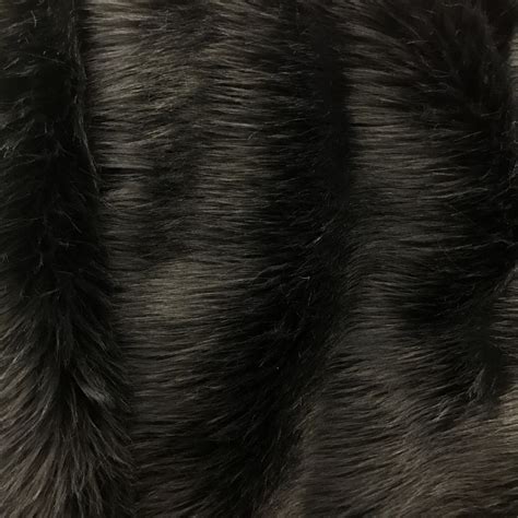 black solid faux fur fabric   yard   international textile