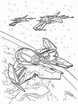 Coloring Starship Pages sketch template