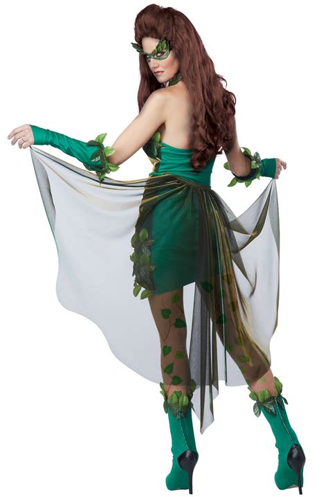 Sexy Lethal Beauty Poison Ivy Adult Halloween Costume Ebay