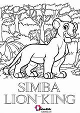 Simba Bubakids King sketch template