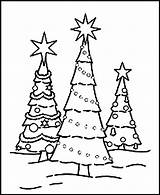Christmas Tree Pages Coloring Printable Print Pdf Color Address sketch template