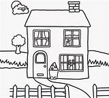 House Drawing Kids Coloring Colour Small Wallpaper Beautiful Kid Line Simple Drawings للتلوين Colouring Pages رسومات Getdrawings صور منازل Colours sketch template